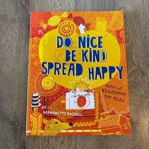 'Do Nice Be Kind Spread Happy' Book - Usborne